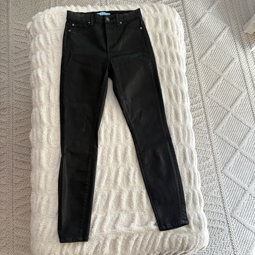 7 For All Mankind (B)air Denim in Black